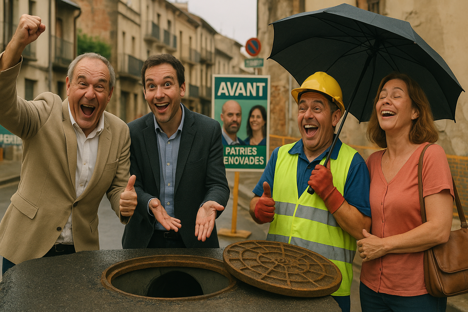 La Bisbal: Avant, amb clavegueram nou i patries renovades (mentre esperem que no plogui massa)