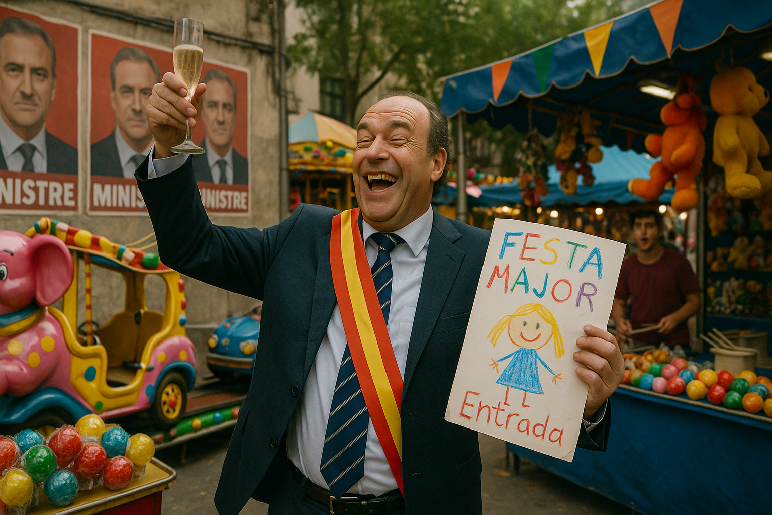 La Bisbal: ¡Cinco días de fiesta con presupuesto de «ministro» y cartel de parvulario!
